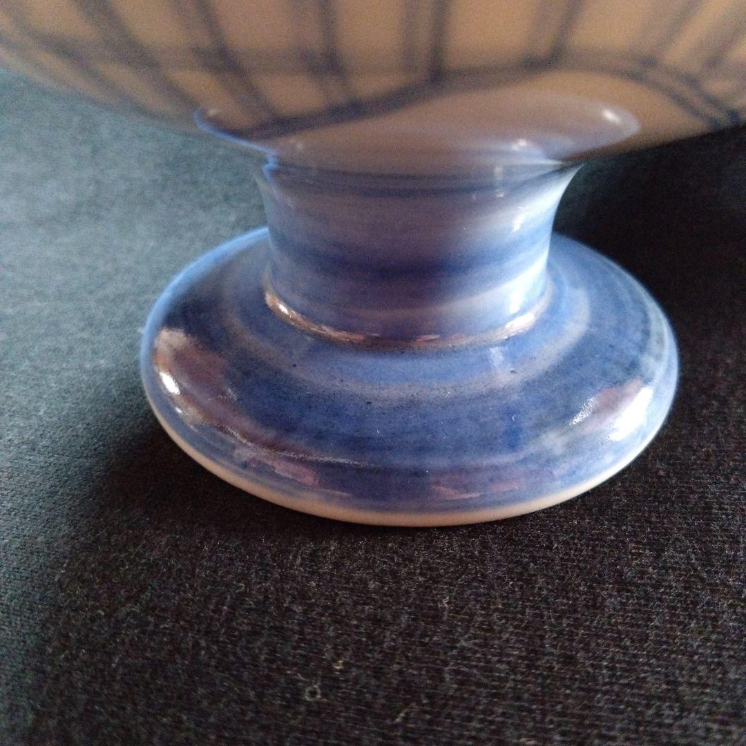 古伊万里染付松に鷹文盃洗