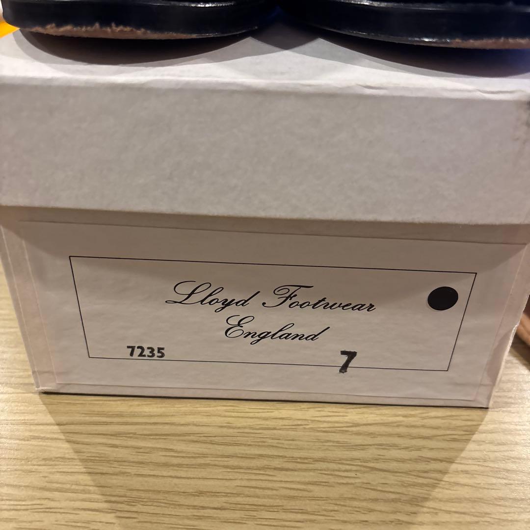 80s Lloyd Footwear England Uチップシューズ　7235
