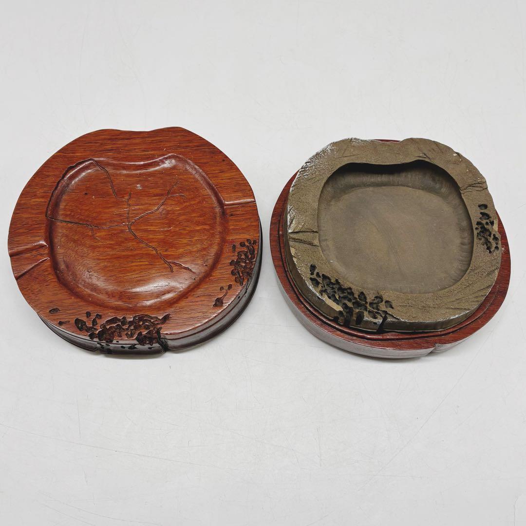骨董品 中国骨董 習字 硯 すずり 筆 習字 墨 竹