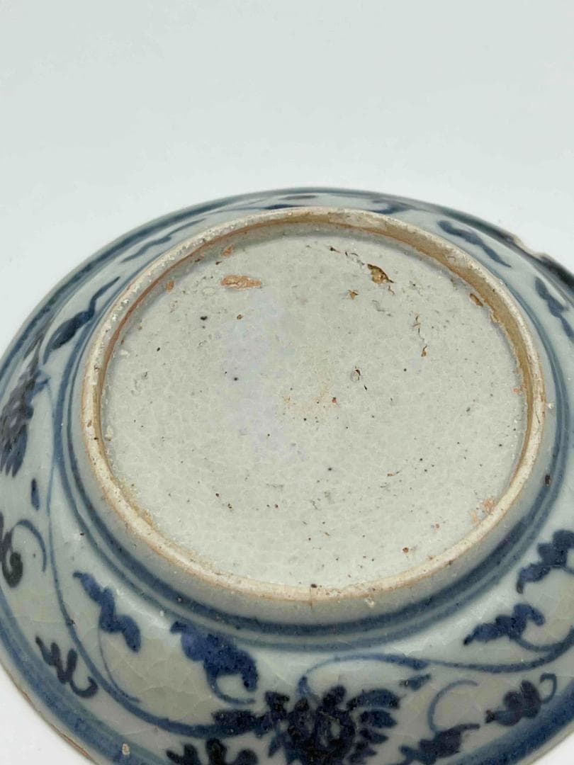 RITAO CHAN公式アカウント10　明時古染付皿唐物時代物(F-82)