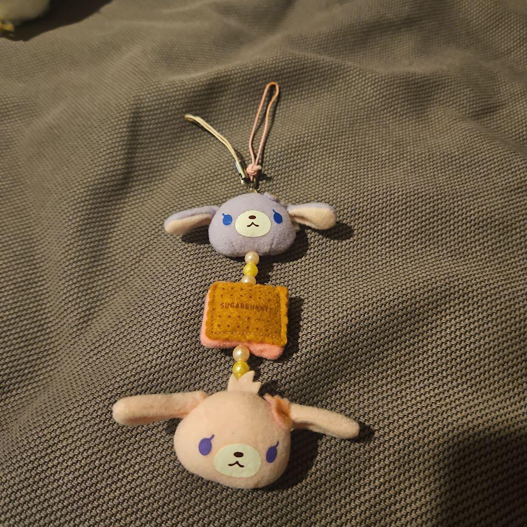 レア　サンリオ　シュガーバニーズ　ストラップ　ぬいぐるみ