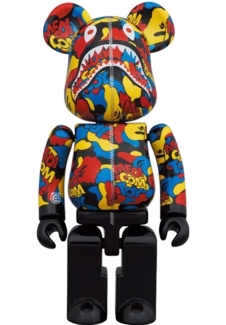 BE@RBRICK 超合金 MEDICOM TOY CAMO SHARK
