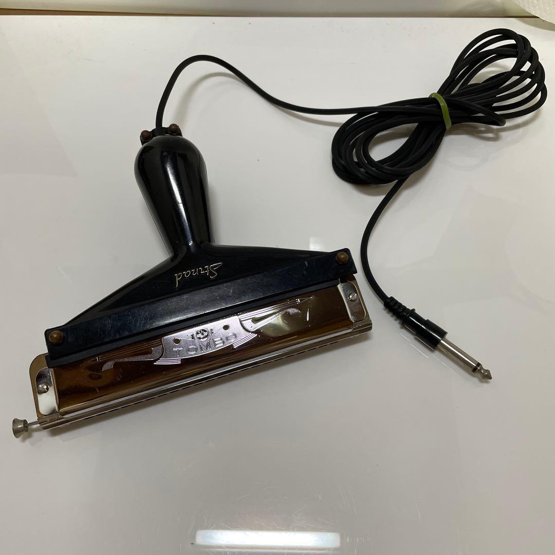 珍品 美品 TOMBO UNICA ハーモニカ ケーブル付き 動作OK