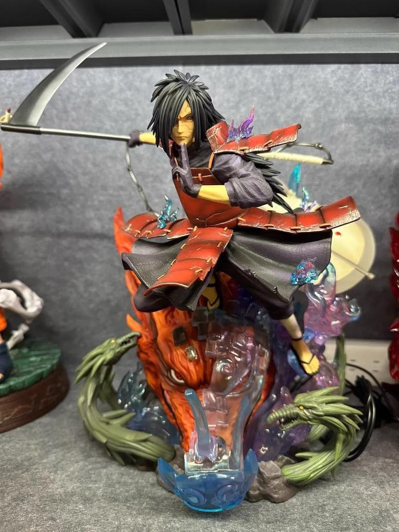 NARUTO ナルト うちはマダラ 須佐能乎 九尾 ガレージキット フィギュア