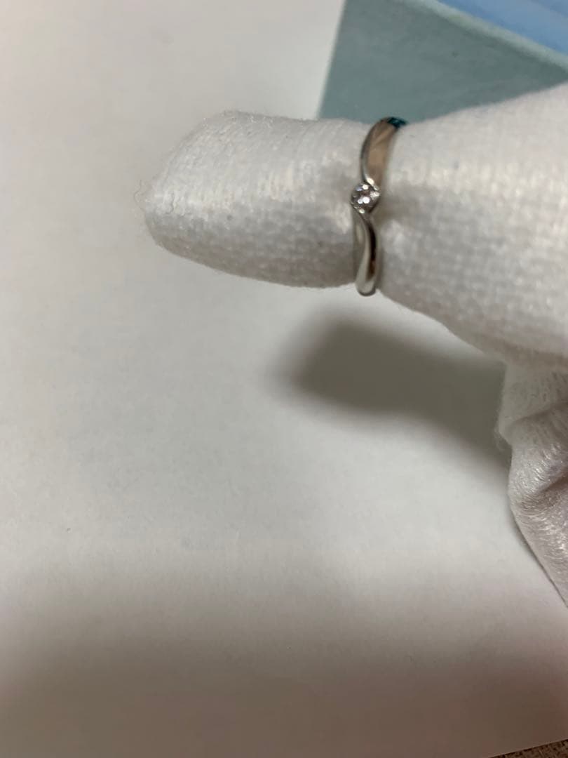 4°C プラチナダイヤマリッジリング　結婚指輪　どら商品