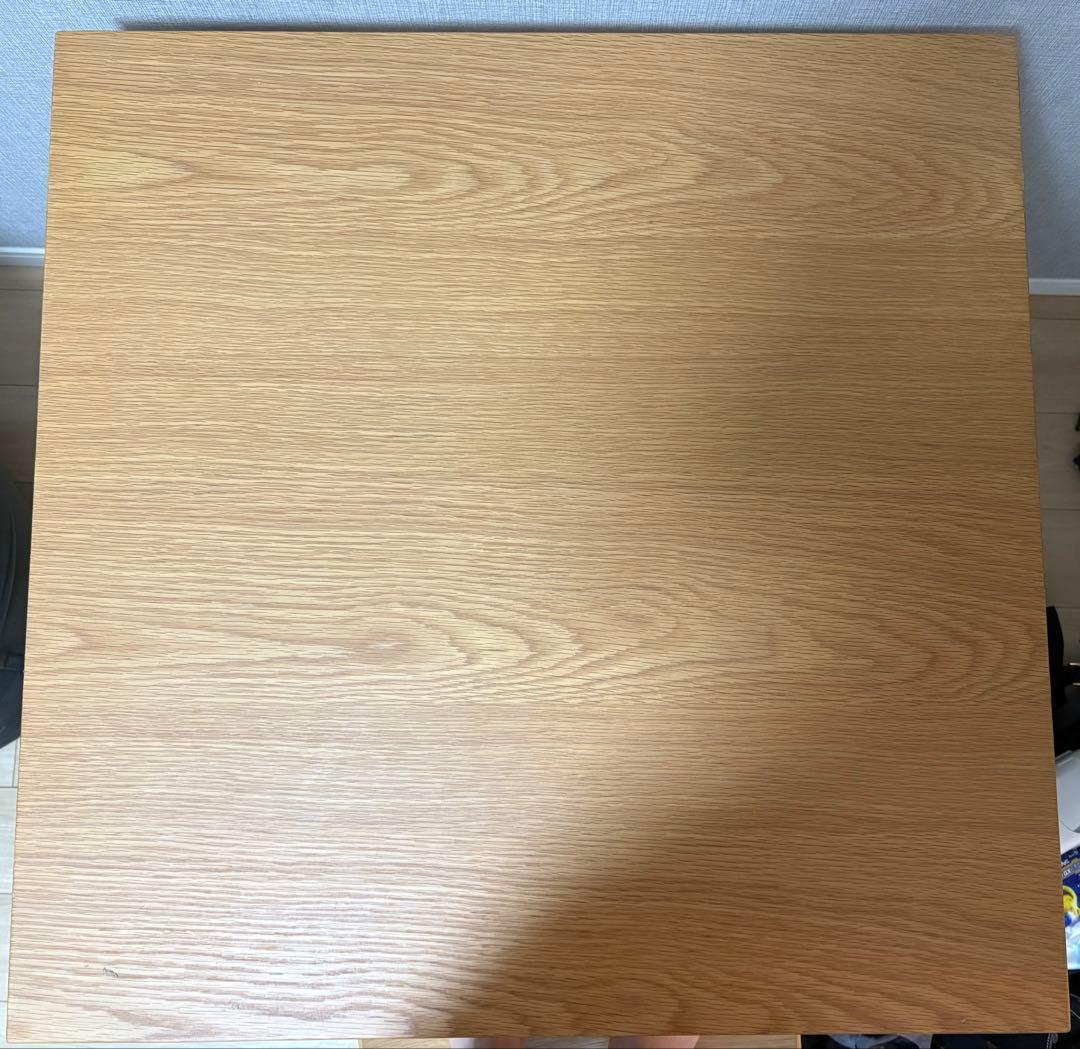 【無印良品】木製ダイニングテーブル80×80