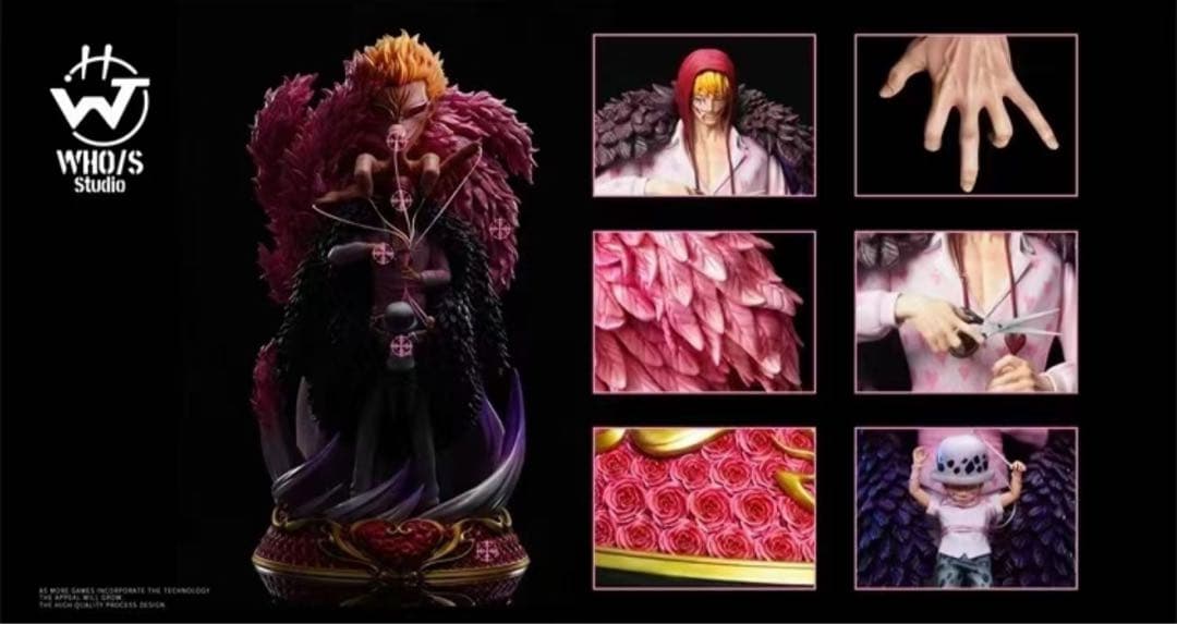 【ワンピース】コラソン&ドフラミンゴ ガレージキットフィギュア ONEPIECE