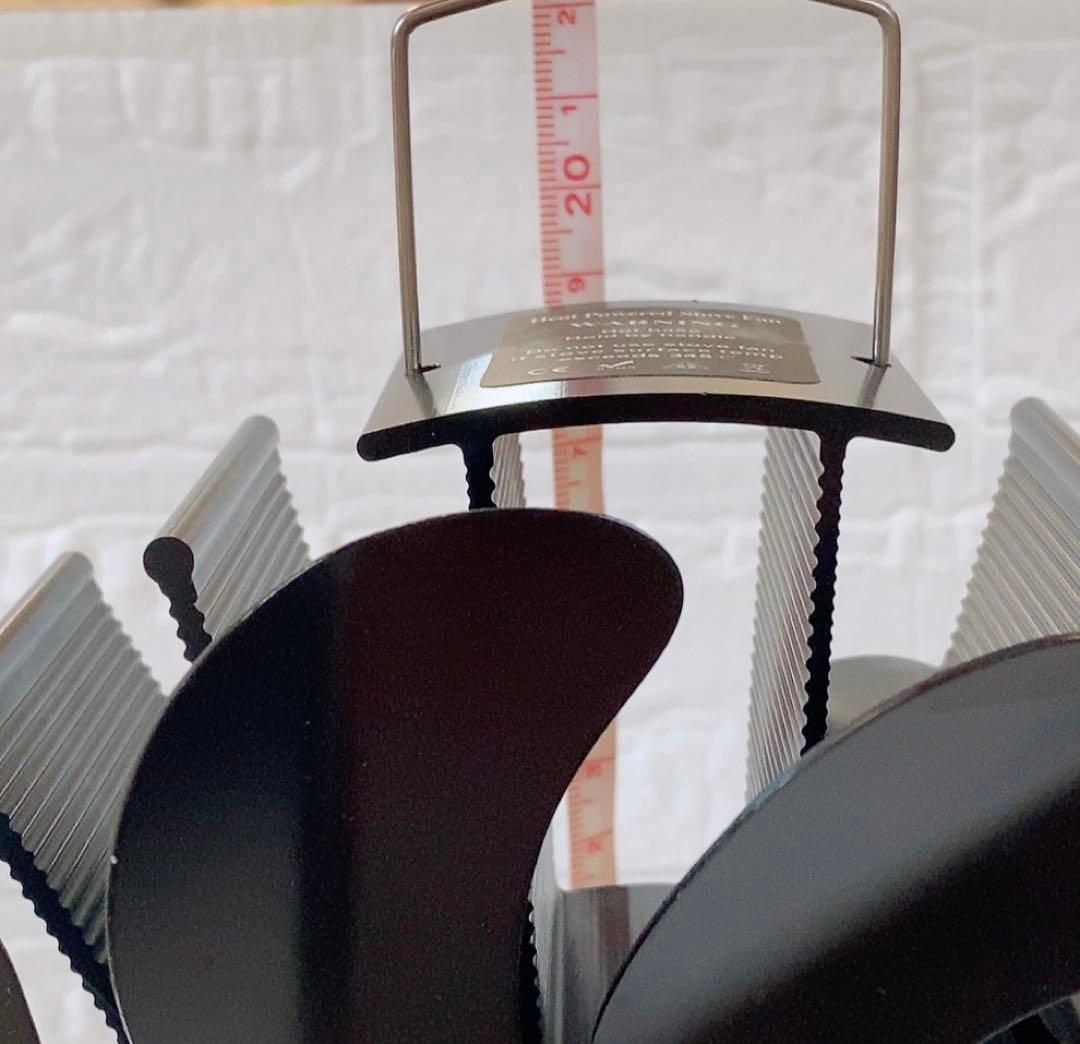 50★ストーブファン 7枚羽根ストーブファン 自己加熱ストーブファン