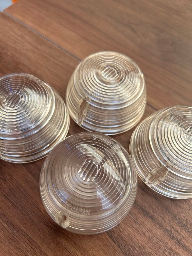 cb750four 純正　スタンレー　クリアウィンカーレンズ　新品　希少