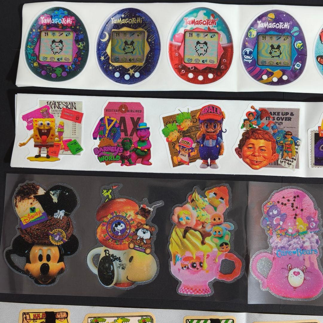 ⑪ アメステ ロール 切り売り シール シール交換 シール帳