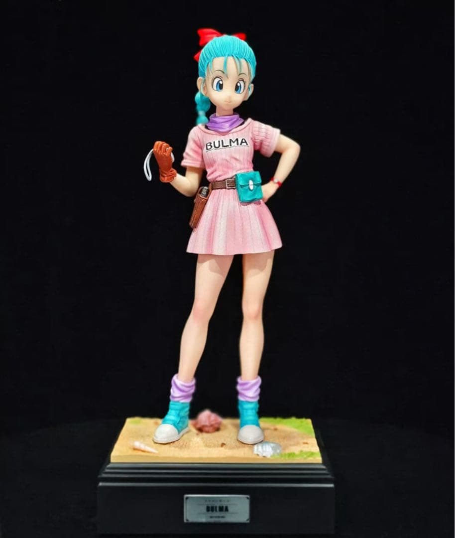 ドラゴンボール ブルマ ガレキ ガレージキット スタチュー X⑤