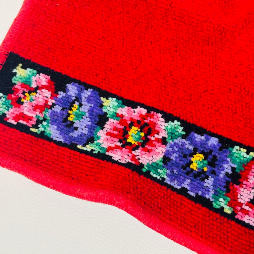 新品未使用ꫂ ၴႅၴ‪*. FEILER フェイラー ハイジ 花柄 タオルハンカチ