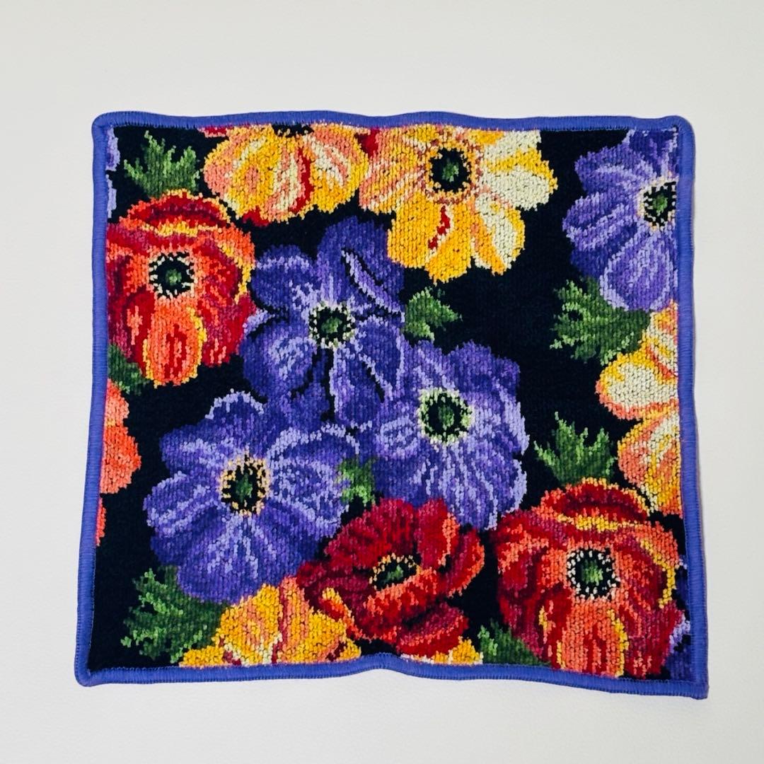 新品未使用ꫂ ၴႅၴ‪*. FEILER フェイラー ハイジ 花柄 タオルハンカチ