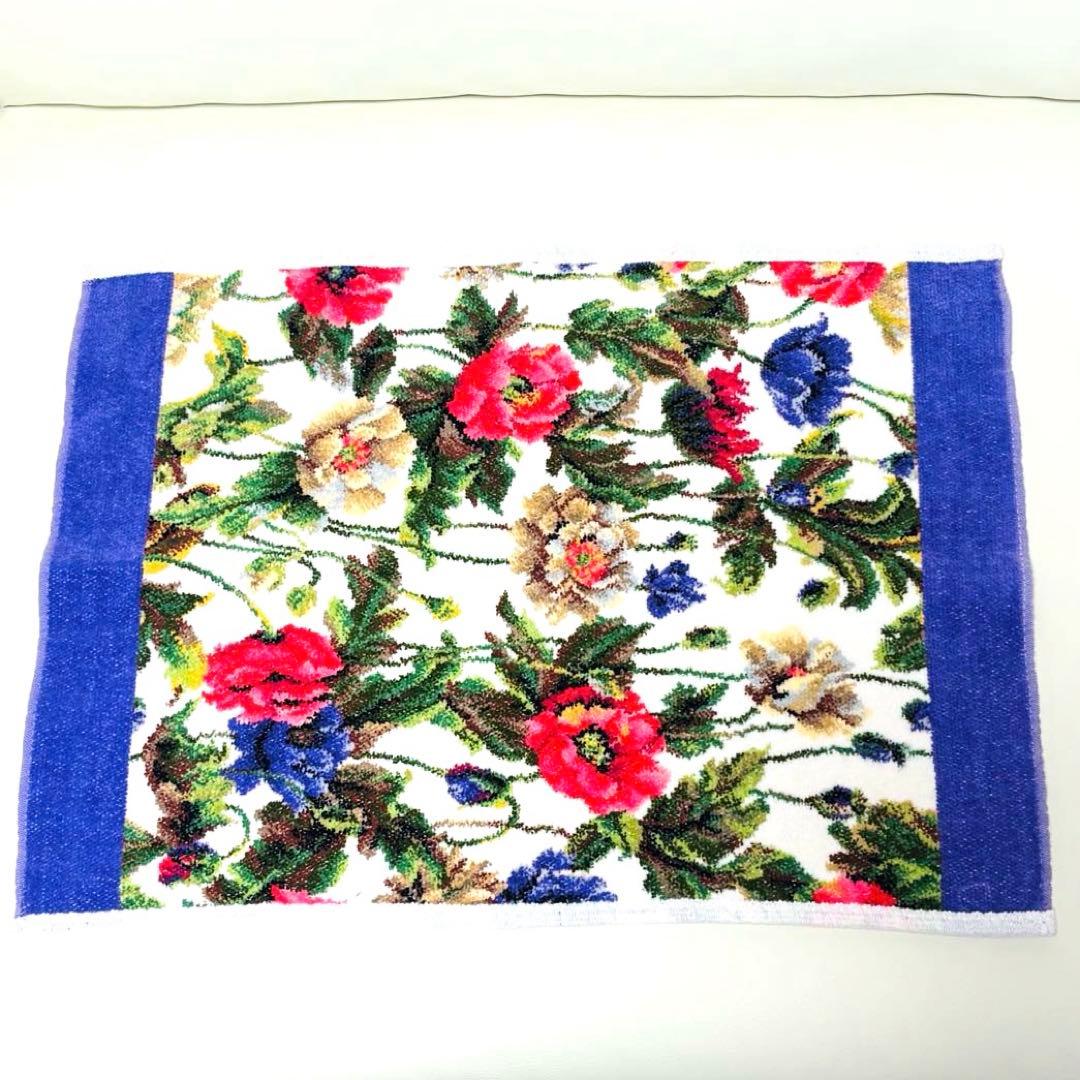 新品未使用ꫂ ၴႅၴ‪*. FEILER フェイラー ハイジ 花柄 タオルハンカチ