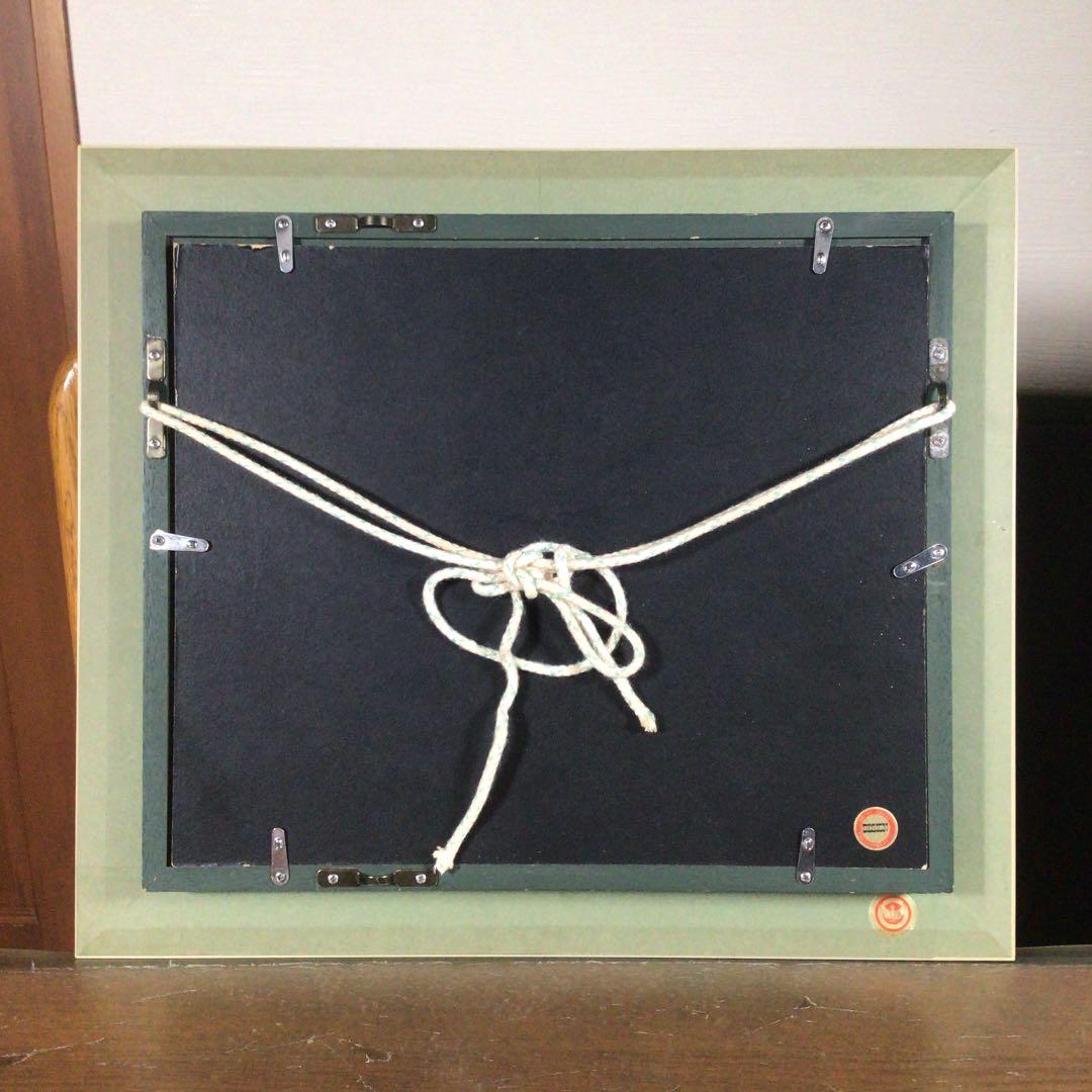 『冬うー特価』　絵画　油絵　『春眠』　猫