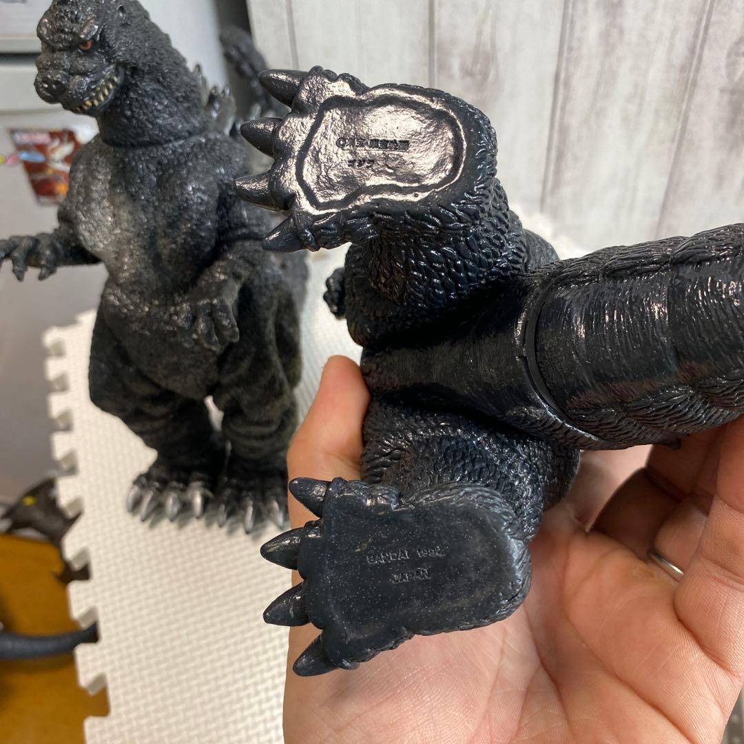 ゴジラフィギュア 2体セット ブラック