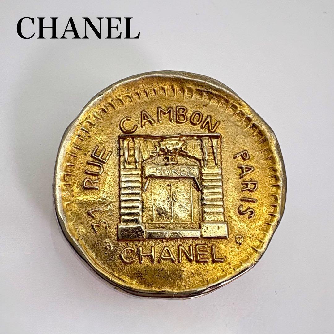 CHANEL シャネル ブローチ 31 カンボン ゴールド ヴィンテージ
