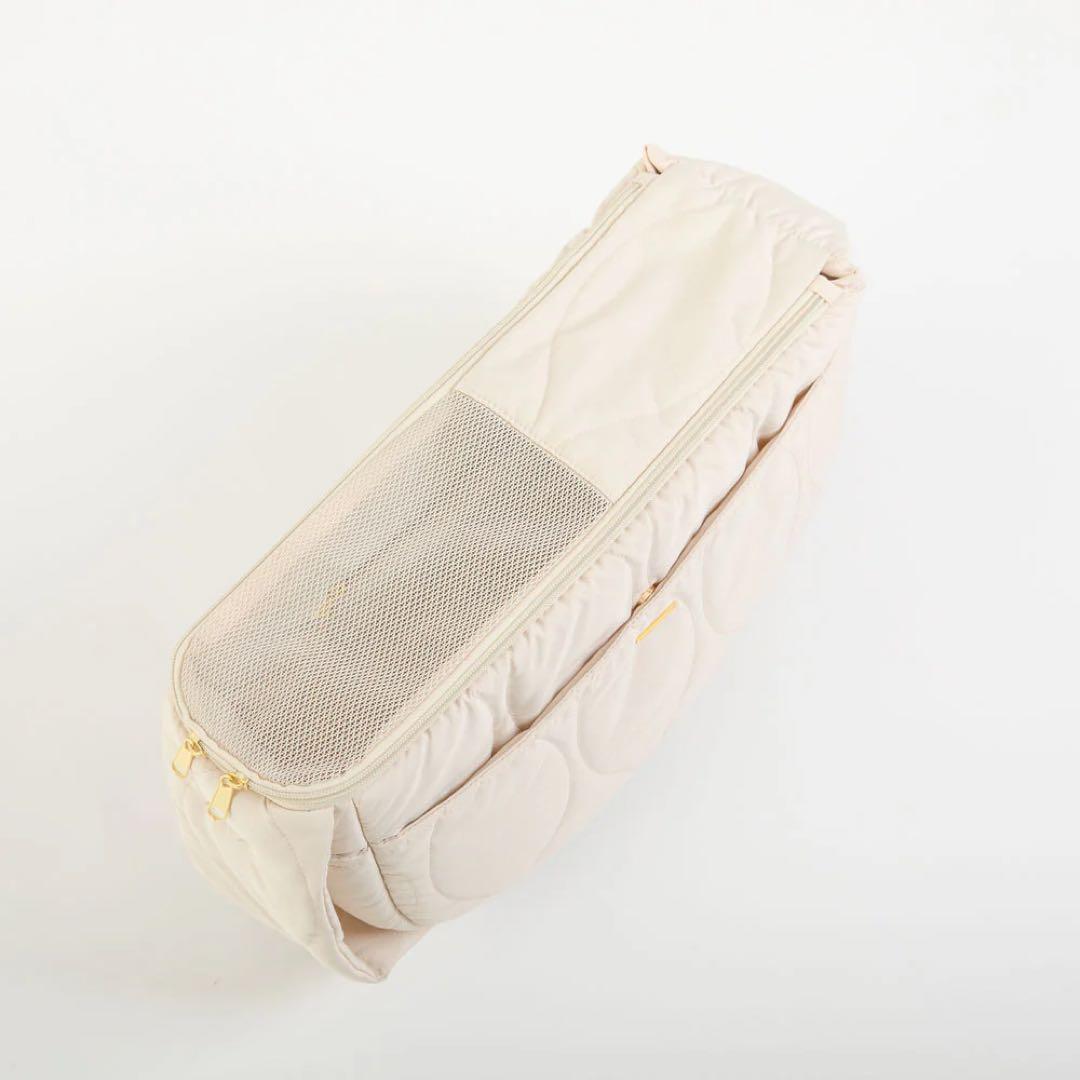 モンシェリ moncheri キルティングスリング メッシュカバー付