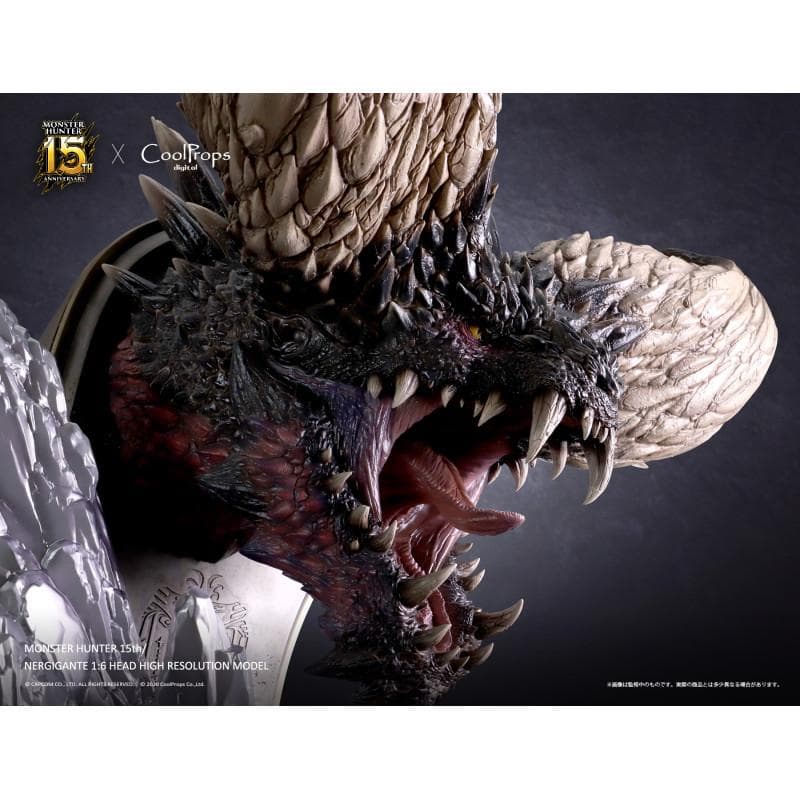 【新品】フィギュア モンスターハンター ネルギガンテ 1/6 ヘッドモデル