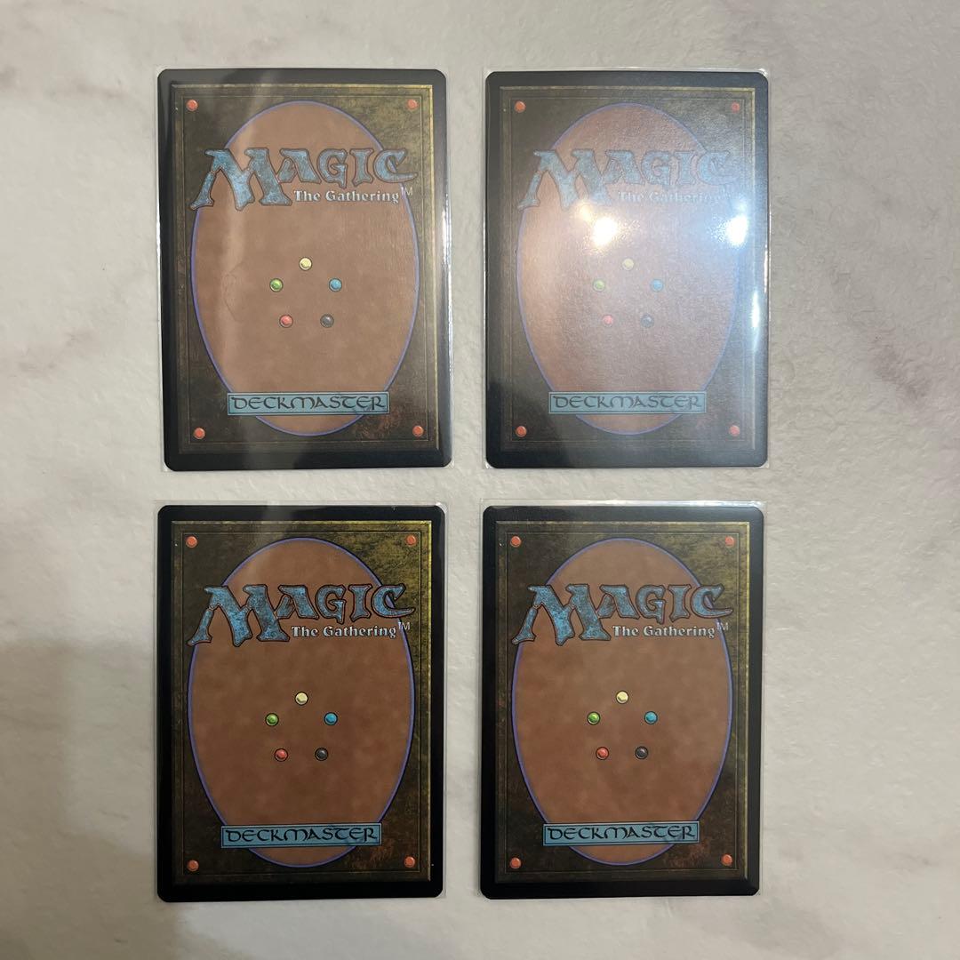 MTG 思案　ロシア語　旧枠　4 枚