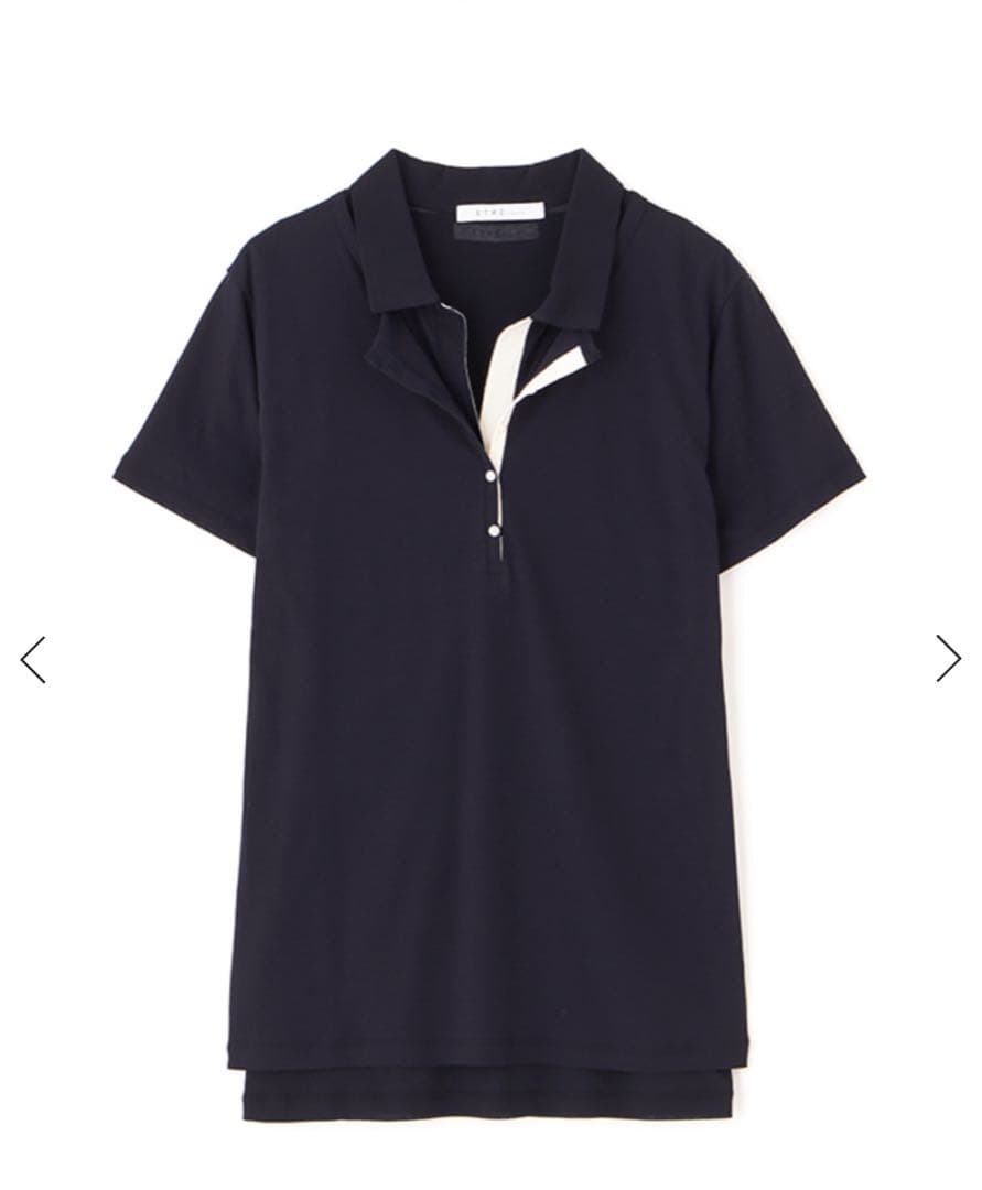 【新品未使用完売】ETRE tokyo/ヘンリーポロレイヤードセットプルオーバー