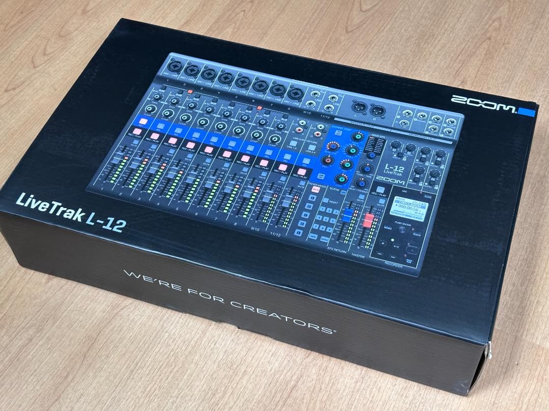 ZOOM LiveTrak L-12 デジタルミキサー 12チャンネル