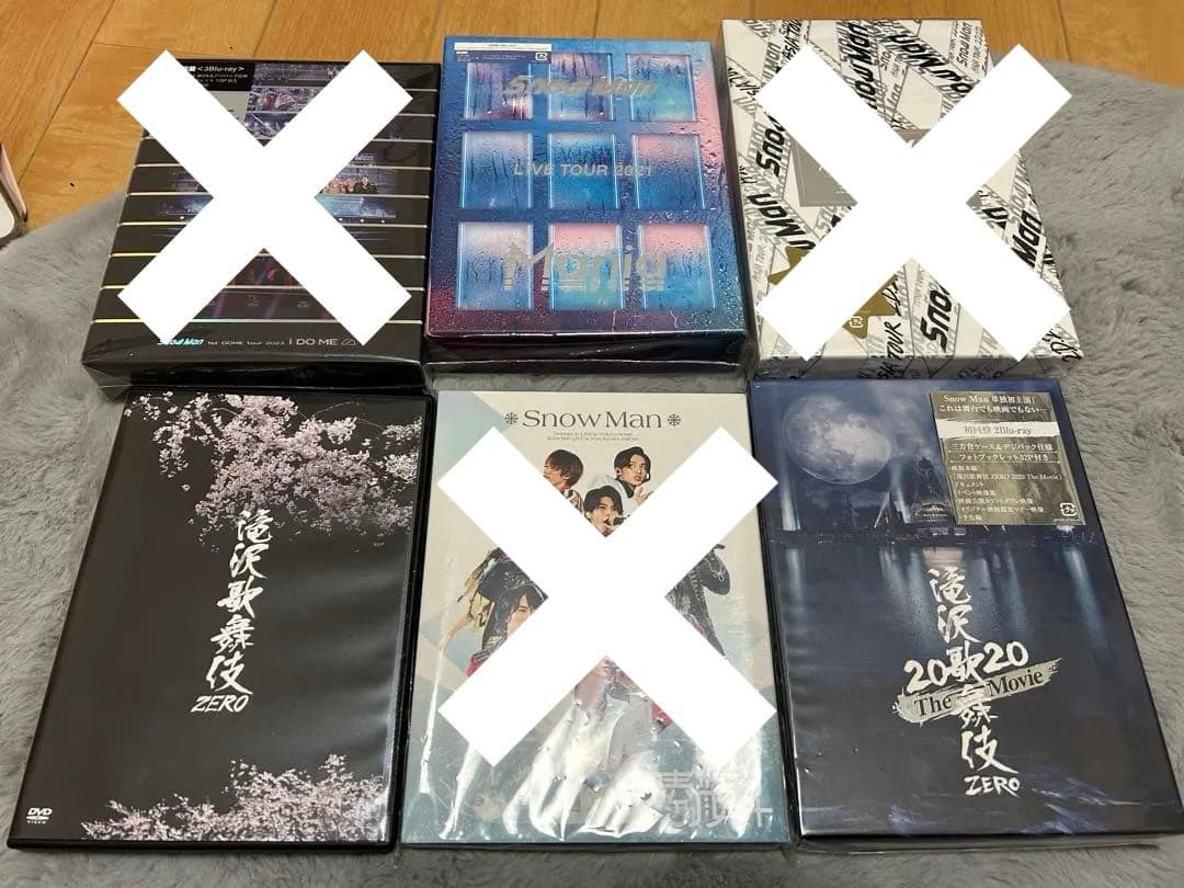 Man ライブDVD 6枚