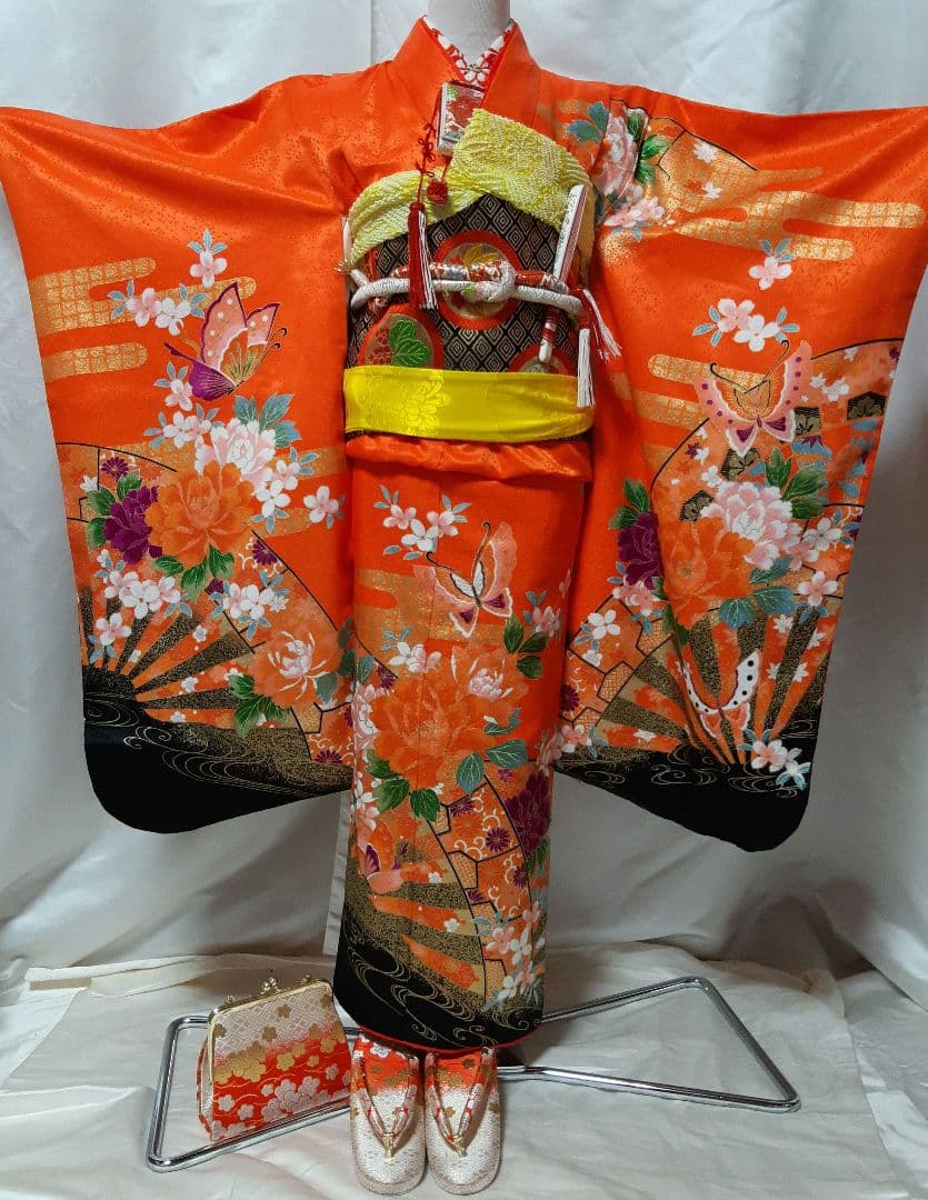 七五三 七歳 女の子 コーディネート一式