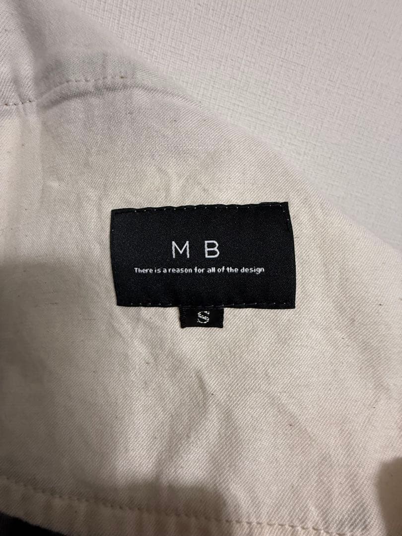 MB サルエルパンツ　サルエルデニム　インディゴ　Sサイズ