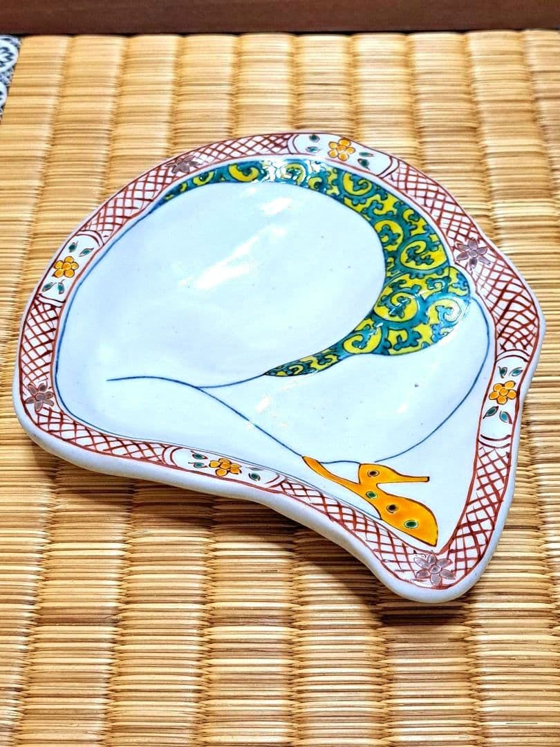 珍品　陶芸　作家物　松浦コータロー　コータロー　初期作品　色絵　美尻文　絵付師