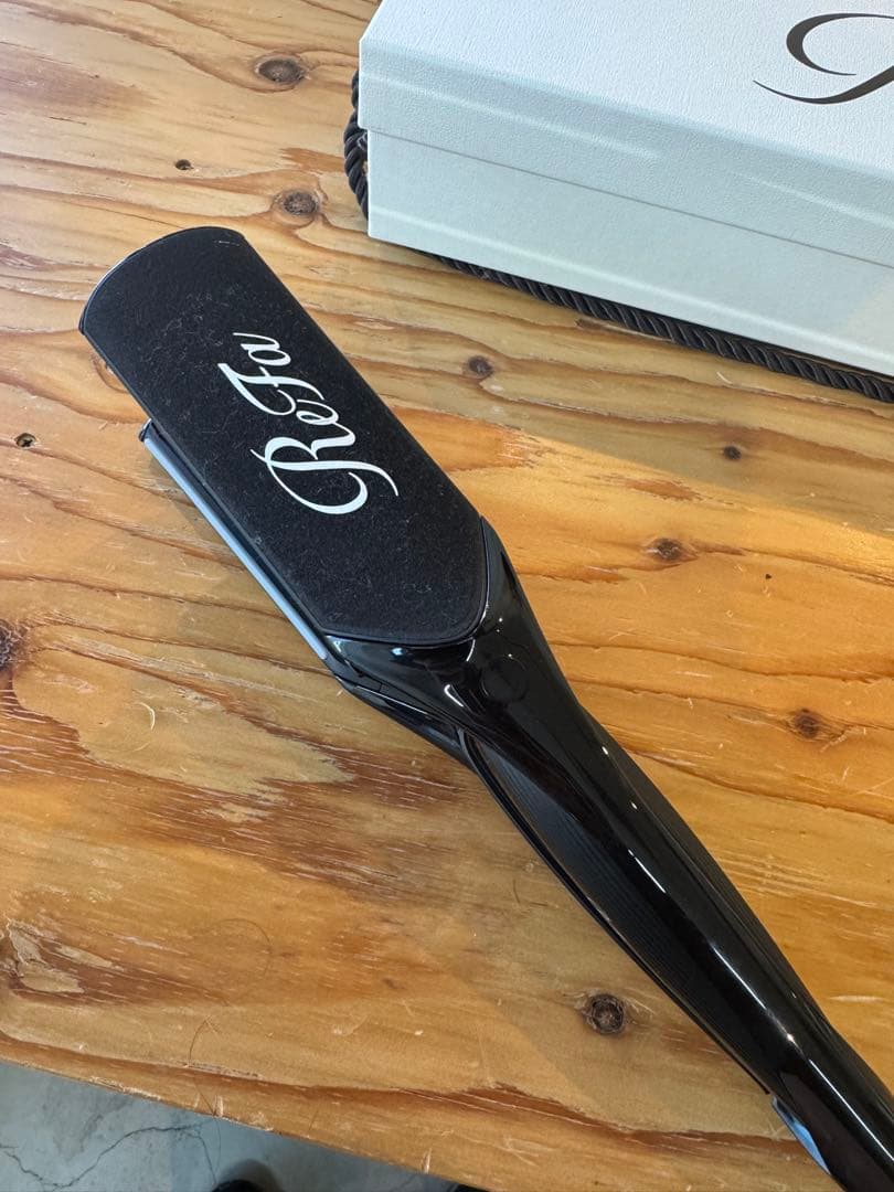 MTG リファ パワーストレートアイロン プロ ブラック　RE-BS-03A