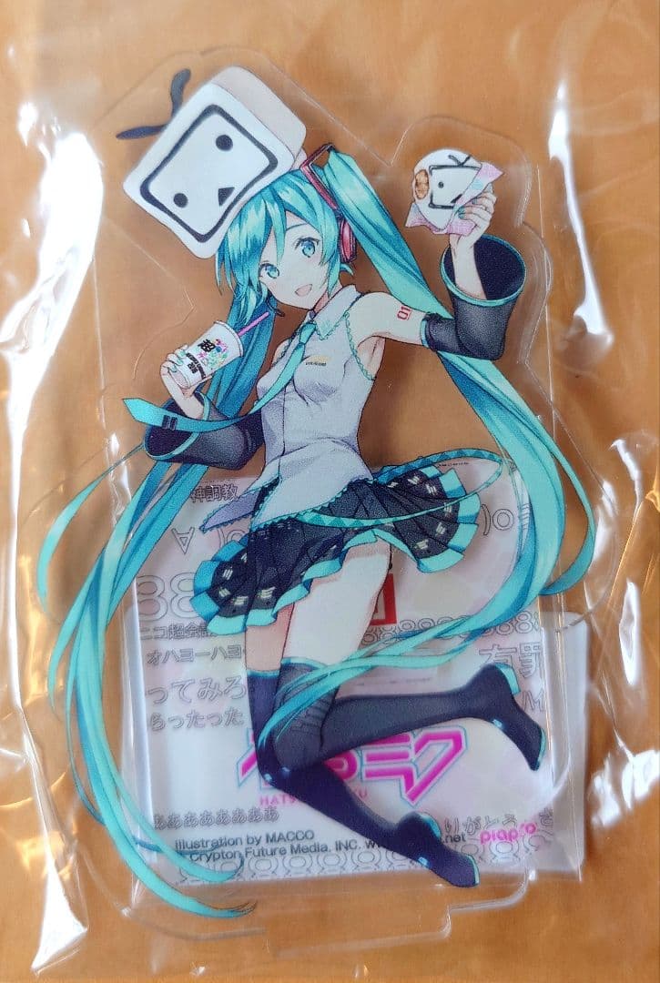 初音ミク アクリルスタンド 超会議2018コラボ記念 ver. 新品