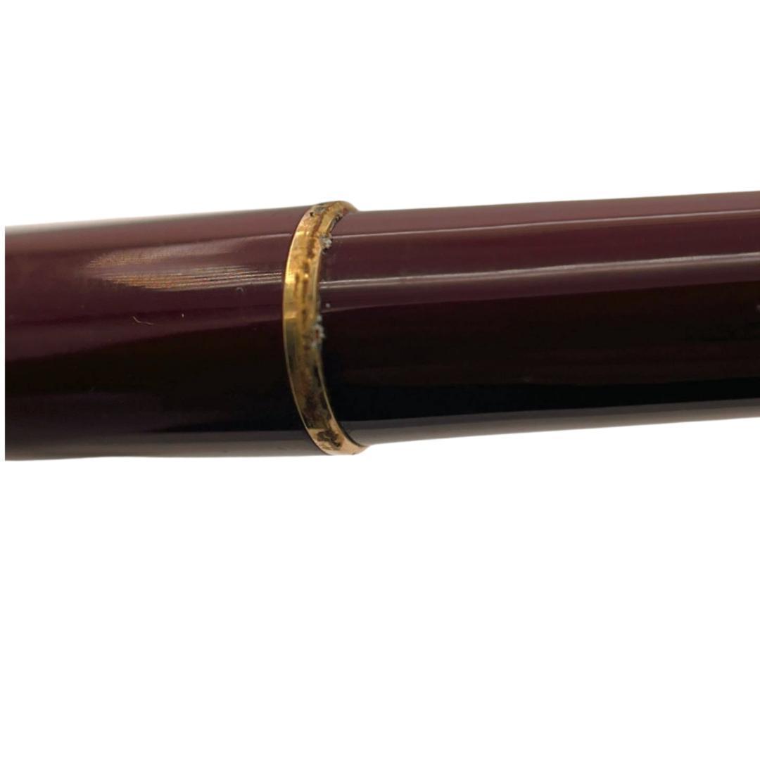 モンブラン レジン マイスターシュテュック 万年筆 ペン先14K ボルドー ペン