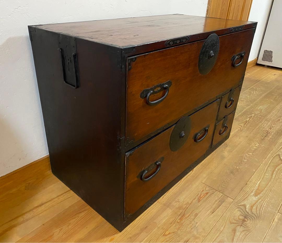 和箪笥 骨董箪笥　アンティークチェスト　時代箪笥