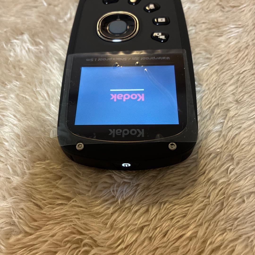 未使用　Kodak PlaySport 防水ビデオカメラ ブラック　　GM139