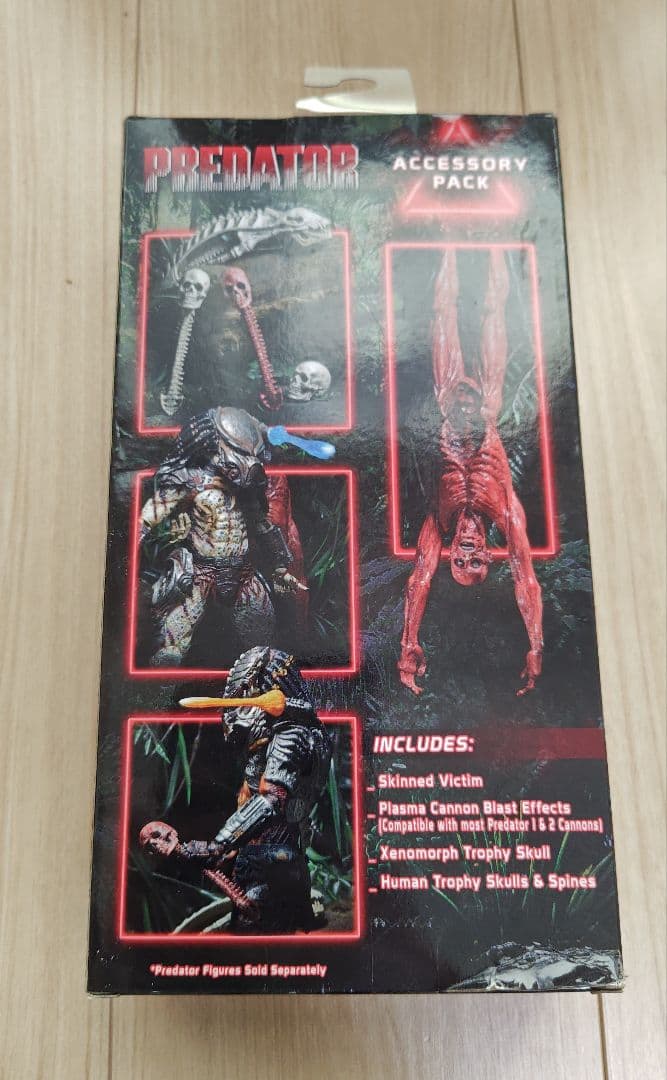 【新品未開封】　NECA　プレデター　アクセサリーパック　ヴィクティム