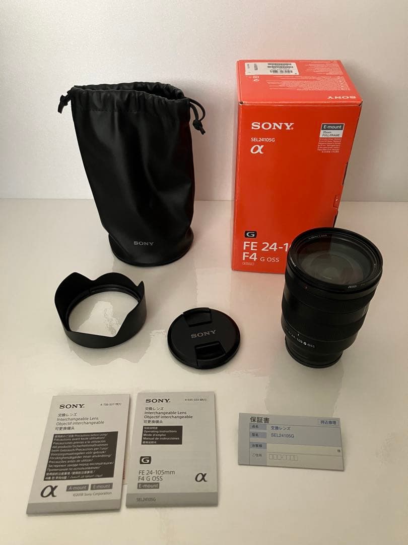 レンズ(ズーム) FE 24-105mm F4 G OSS SEL24105G