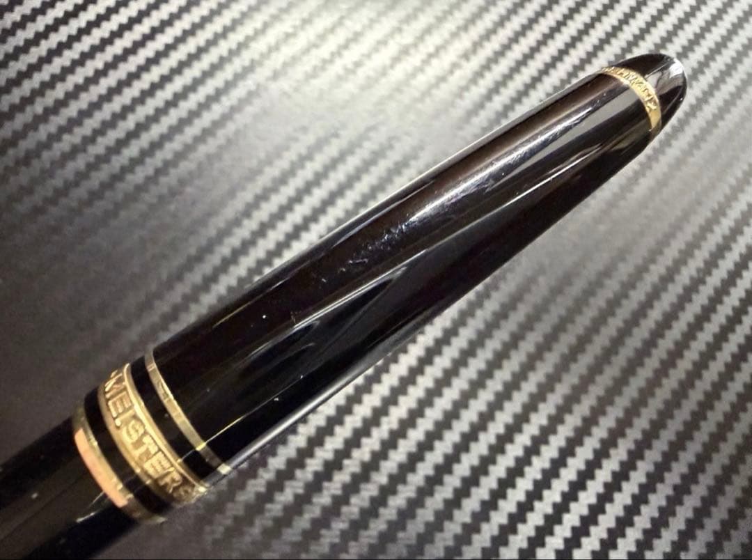 美品 モンブラン マイスターシュテュック 164 ボールペン ブラック