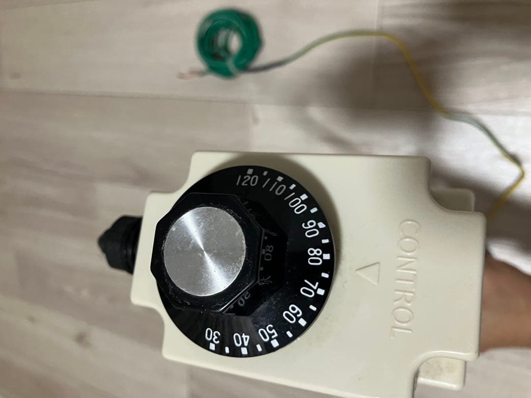 投げ込み式パイプヒーターDAIEI温度調節機能付100V1KW湯沸かし