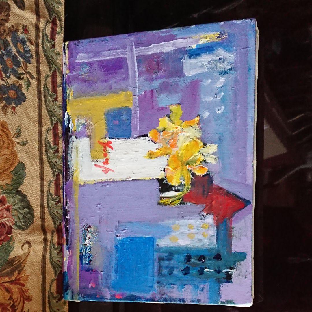 アクリル絵画F4