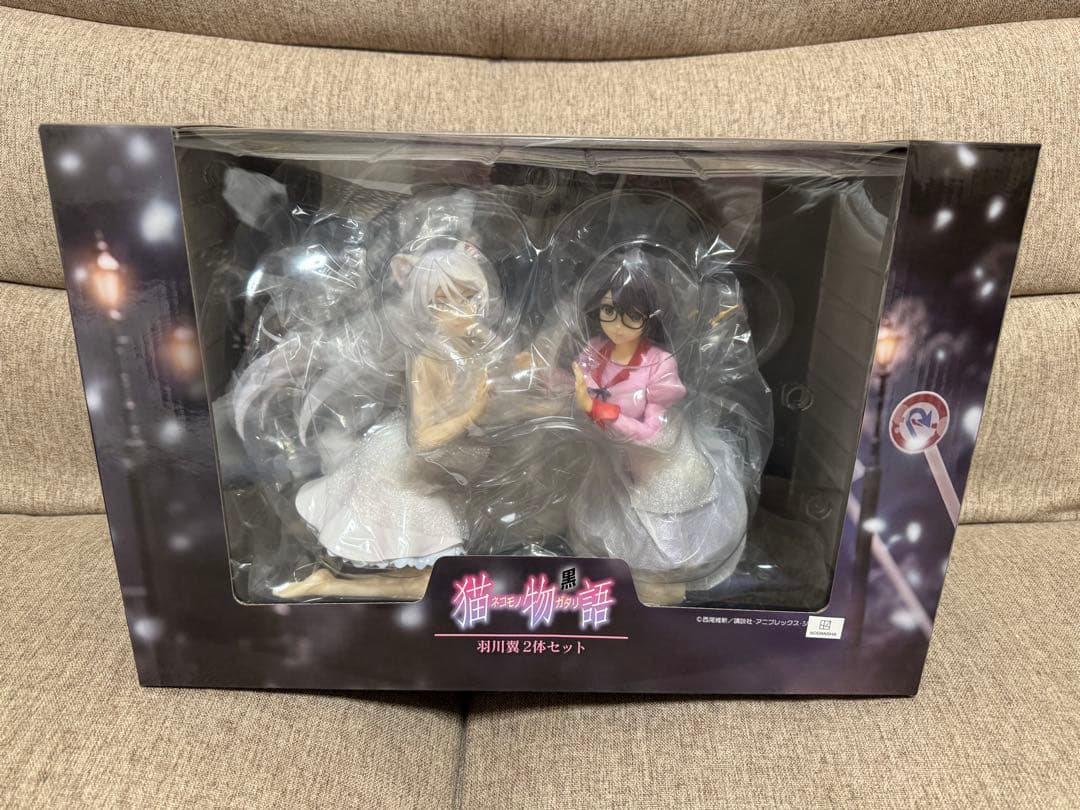 【新品未使用】猫物語　黒　羽川翼物語シリーズ　2体セット　フィギュア
