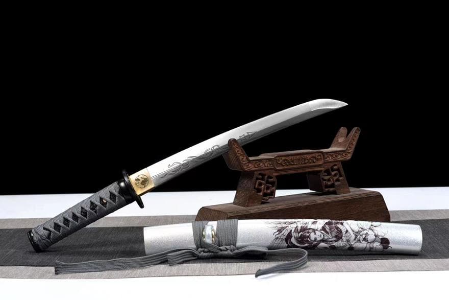 《戦術肋差》 日本刀 模造刀 居合刀 武士道 武蔵 鑑賞用 手鍛造打