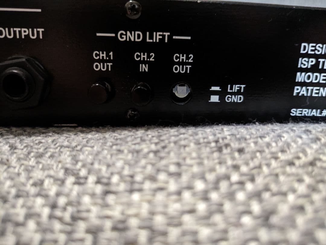 isp technologies decimator prorack g 中古