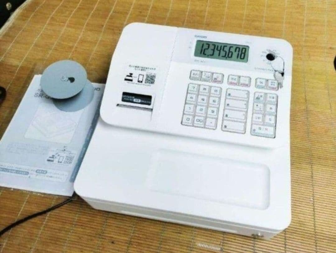 カシオレジスター　SR-G3　限定　スマホ連携売上管理　送料無料　654987