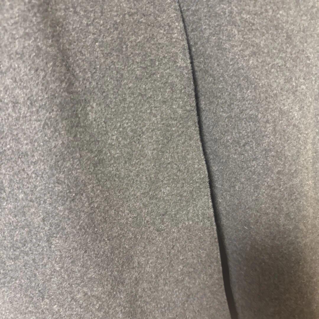 美品　北欧暮らしの道具店 3WAYアレンジ襟のかろやかチェスターコート グレー