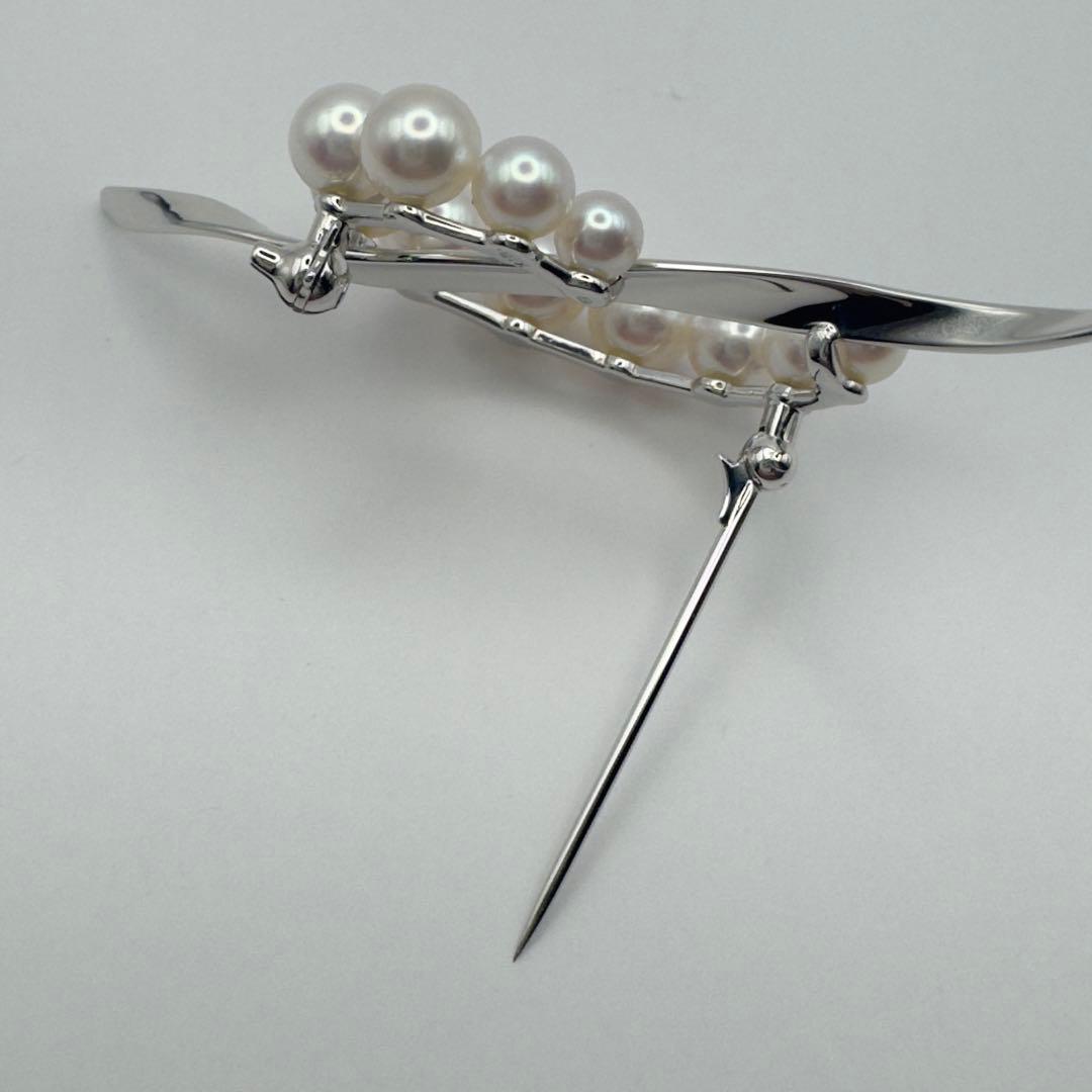 ✨美品✨ミキモト　K18 ブローチ