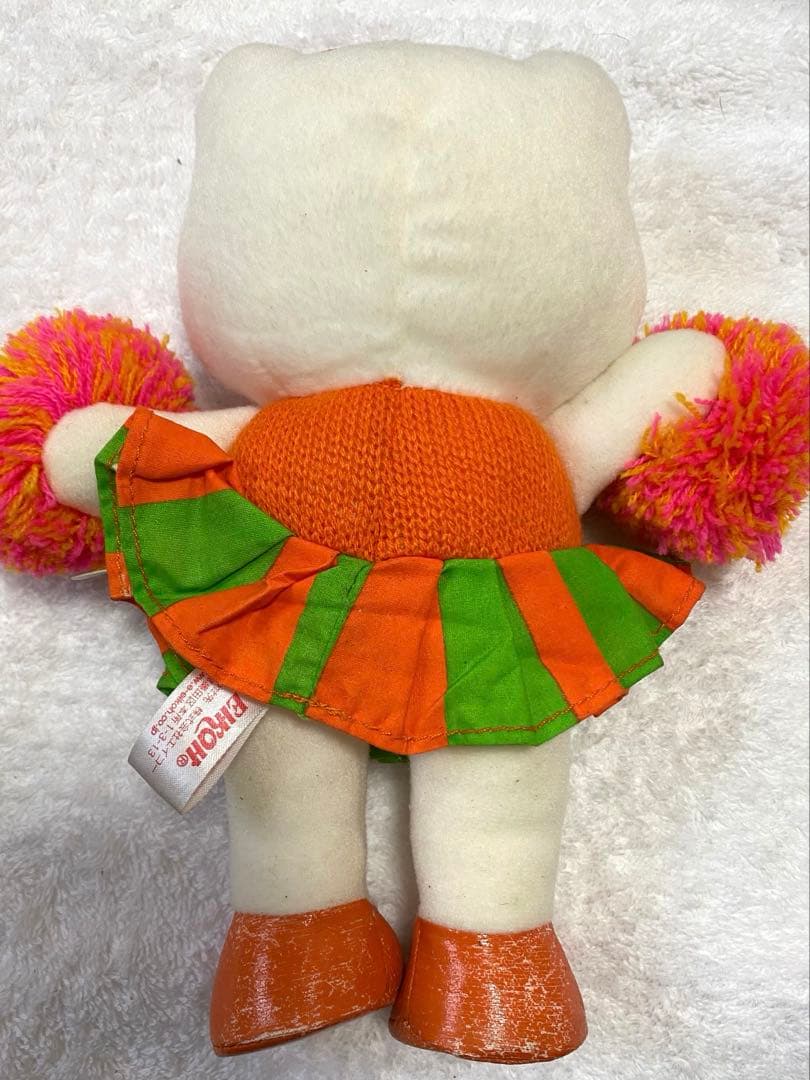 【希少】レトロ　ハローキティ　チアガール3体セット レアサンリオ　ぬいぐるみ