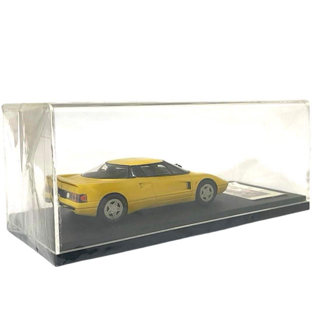 柏*二様 1/43 フェラーリ　408　4RM 　1987　イエロー