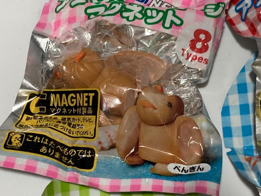 マグネットフィギュアセット 8種類の６種