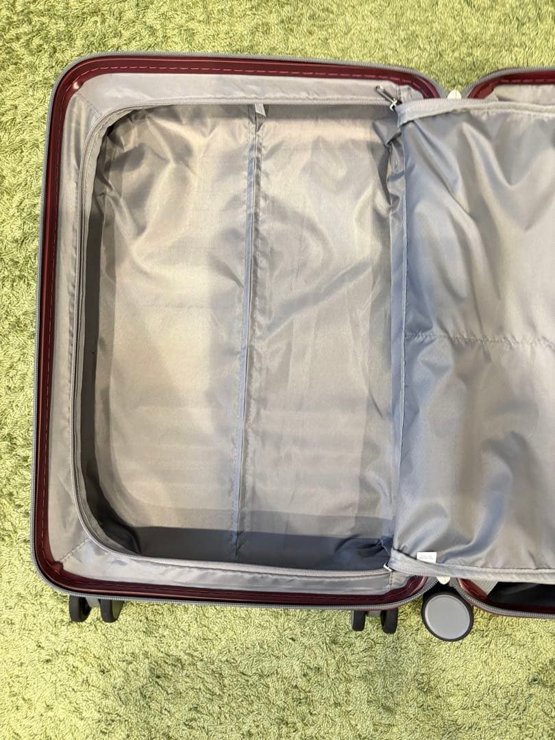 【美品＆匿名配送】エース　キャリーケース　カバー袋、説明書付き　機内持ち込み